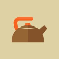 Kettle Food Flat Icon
