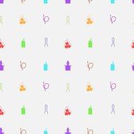 Colored vector background for hookah accessories