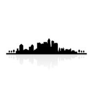 Building silhouettes N51