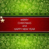 Christmas background with open zipper N2