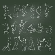 Chalk Children Collection N2