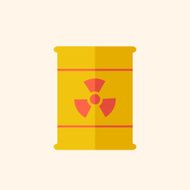 Nuclear Flat Icon N3