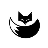Fox silhouette for your design N2