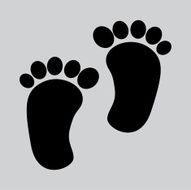 footprint illustration