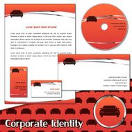 Corporate identity sample for transportation company