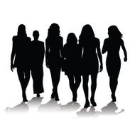 Young Women Crowd N2