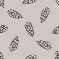 Vintage Feathers Seamless background N12