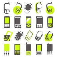 Mobile phones Elements for design