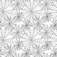 Spider web seamless pattern N3