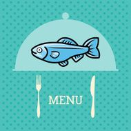 Fish design background N2