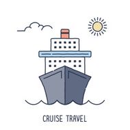Cruise Ship Symbol