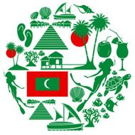 Maldives Icon Set N2