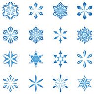 snowflakes set N14