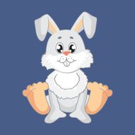 Hare Vector illustration N2