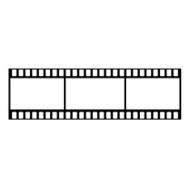 Frames of photographic film