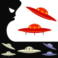 UFO Set of objects