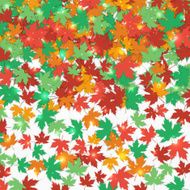 Frame fallen maple leaves Autumn color background Vector illustration