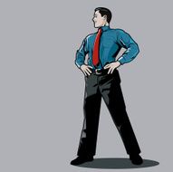 businessman - proud worker N2