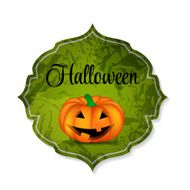 Halloween Background with Pumpkin Vector Illustration N28