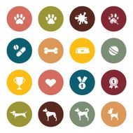 Dog pet icon
