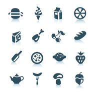 Gray food icons part 1