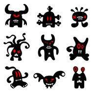 Ugly Monsters (vector)
