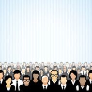 Seamless crowd border