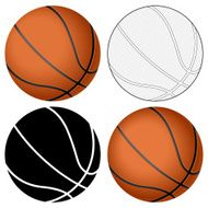 basketball ball set