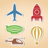 Air Transport Icons N2