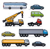 Vehicles of transportation and work