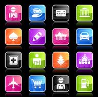 Ubergloss Icons - GPS Points of Interest