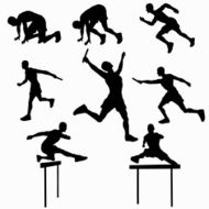 Track Silhouette Collection (vector jpg)