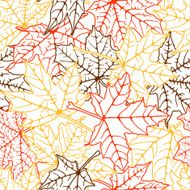 Autumn seamless pattern N86