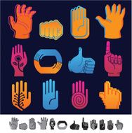 Hand icons Part 1