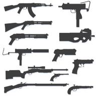 Gun Silhouettes
