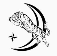 jumping tiger tattoo
