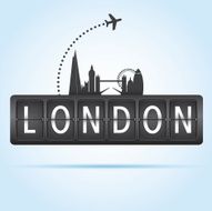 London travel concept