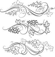 Grape ornament