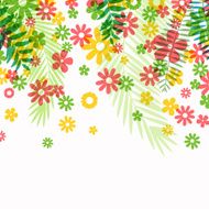 Vector floral background N73