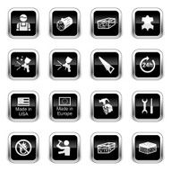 Supergloss Black Icons - Furniture Fabrication