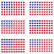 U S FLAG OF THE SYMBOLS N2