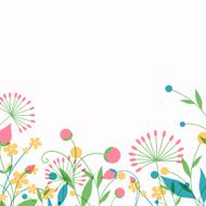 Vector floral background N75