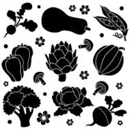 Vegetables Icons N6