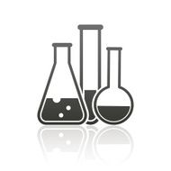 laboratory equipment icon N2