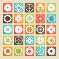 Set of gear wheels
