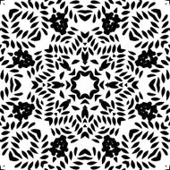 Abstract seamless floral background N28