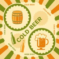 Beer poster design