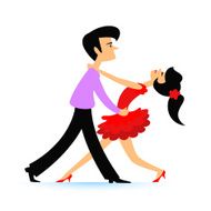 dancing couple N26