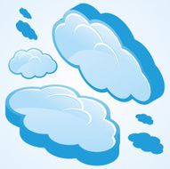 Isometric clouds