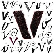 Vector alphabet Letter V